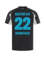 Bayer Leverkusen Victor Boniface #22 Ausweichtrikot 2024-25 Kurzarm